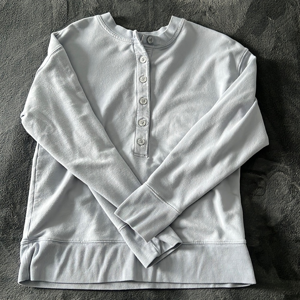 Athleta Balance Henley Sweatshirt